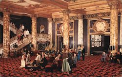 Fairmont Hotel and Tower Lobby Postcard