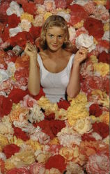 Beauty and the Begonias Postcard
