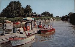 Boat Harbor at the B&W Resort Postcard