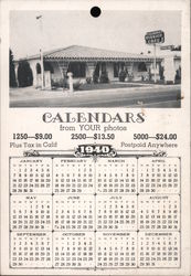 Calendars from Your photos Postcard