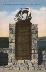 El Cabrillo National Monument Postcard