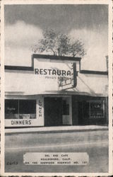 Del Rio Cafe Postcard