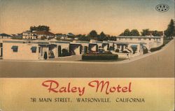 Raley Motel Postcard