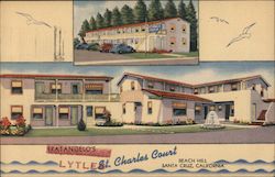 St. Charles Court - Beach Hill Postcard