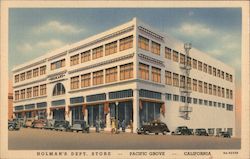 Holman's Dept. Store Postcard
