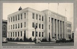 San Mateo County Court House Postcard