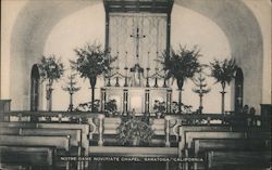 Notre Dame Novitiate Chapel Postcard