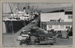 Encinal Terminal Alameda, CA Postcard Postcard Postcard