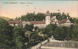 Hotel Claremont Berkely, California Postcard