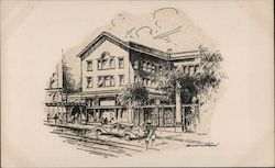 Army & Navy Club San Francisco, CA Postcard Postcard Postcard