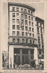 Pepsi-Cola Center for Service Men and Women Postcard