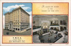 YMCA Central Branch Postcard