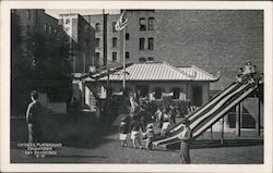 Chinese Playground in Chinatown Postcard