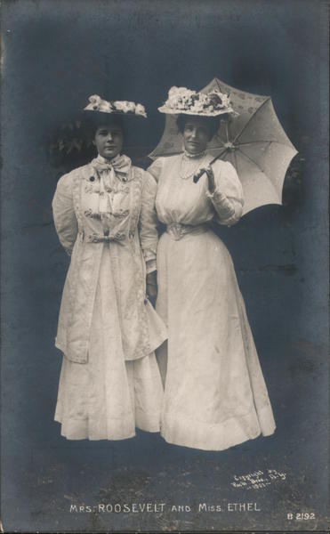 Mrs. Roosevelt and Miss Ethel Theodore Roosevelt