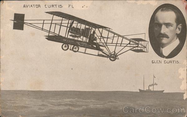 Aviator Glen Curtis Flying Aviators