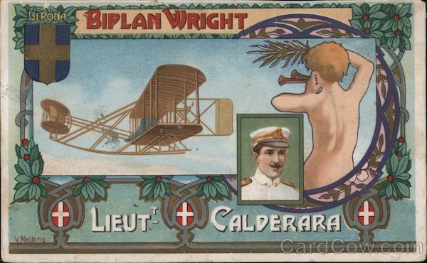 Biplan Wright Lieut-Calderara V. Mellone Aircraft