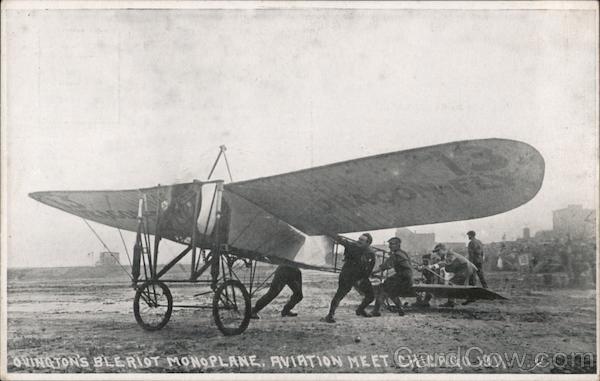 Covington's Bleriot Monoplane Aviation Meets Chicago