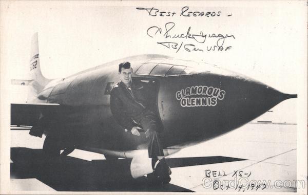 Bell XS-1, Piloted by Chuck Yaeger Aviators