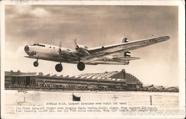 Douglas B-19 - Largest Airplane ever Built (82 tons)