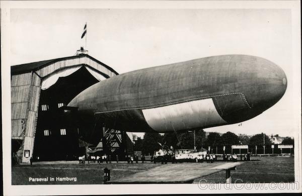 Parseval in Hamburg Germany Airships