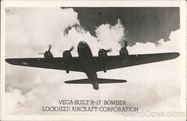 Vega-Built B-17 Bomber - Lockheed Aircraft Corporation