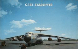 C-141 Starlifter, Charleston AFB Postcard