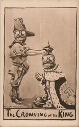 The Crowning of the King Postcard
