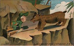 Who Said Mollucoddle Postcard