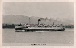 Princess Alice/ Photo of Princess Alice boat Postcard