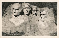 Mt. Rushmore Memorial Postcard