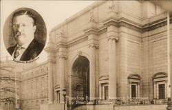 Theodore Roosevelt Memorial Monument Postcard