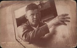 Capt. Charles A. Lindbergh Postcard