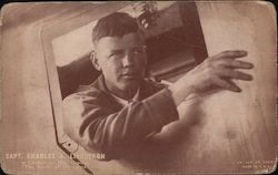 Capt. Charles A. Lindbergh Aviators Postcard Postcard Postcard