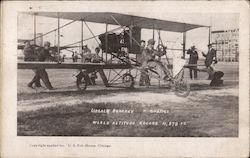 Lincoln Beachey - World Altitude Record 11,578 Ft. Postcard