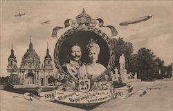 1888-1913 25 jahrigen Regierungs-Jubliaum Kaiser Wilhelm II Postcard