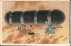 Nulli Secundus Airships Postcard Postcard Postcard