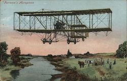 Farman's Aeroplane Postcard