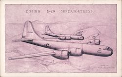Boeing B-29 Superfortress Postcard
