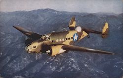 Lockheed Hudson Bomber Postcard