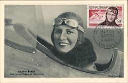 Marse Bastie Aviators Keystone Postcard Postcard Postcard