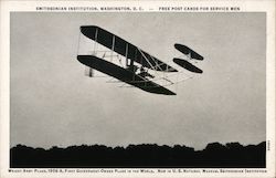 Wright Army Plane - 1908-9 First Government-Owned Plane in the World Postcard