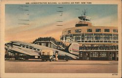 Administration Building, La Guardia Airport Postcard