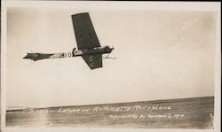 Hubert Latham in Antoinette Monoplane Aviators Benham Postcard Postcard Postcard