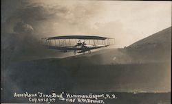 Aeroplane "June Bug" Glenn Curtiss 1st Flight Postcard