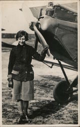 Miss Amy Johnson, C.B.E Postcard