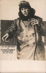 The Late Arch Hoxsey Postcard