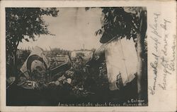 WWI Crashed Airplane brought down by Germans Aircraft B. Golmar Postcard Postcard Postcard