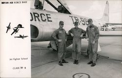 Bryan Air Force Base - Fighter Jet School Postcard Postcard Postcard