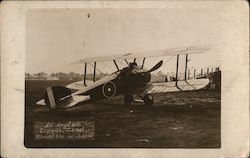 Av. Anglais - Sopwith Camel - Monoplane de chasse Postcard