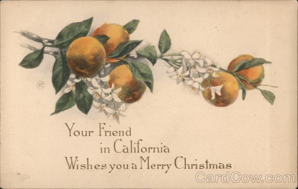 Your Friend in California Wishes you a Merry Christmas
